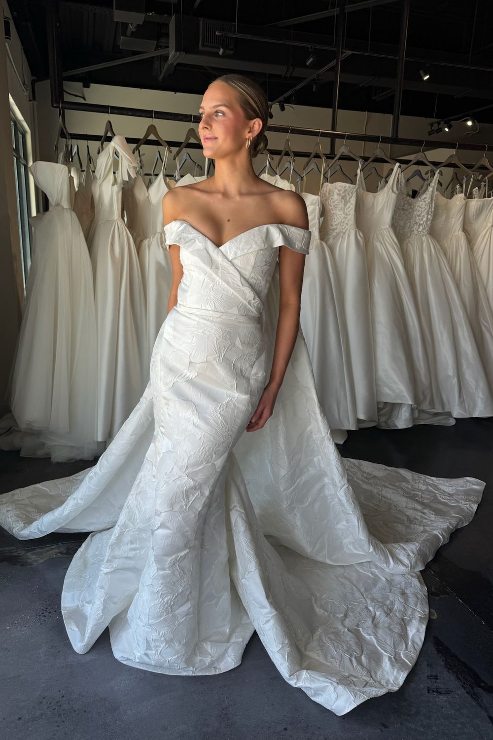 The Timeless Appeal of Amsale's Fit-and-Flare Silhouette