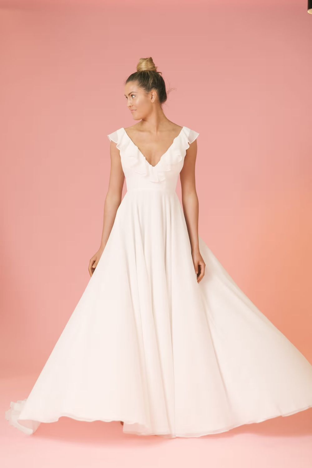 Timeless Elegance: The Olia Zavozina A-Line Collection