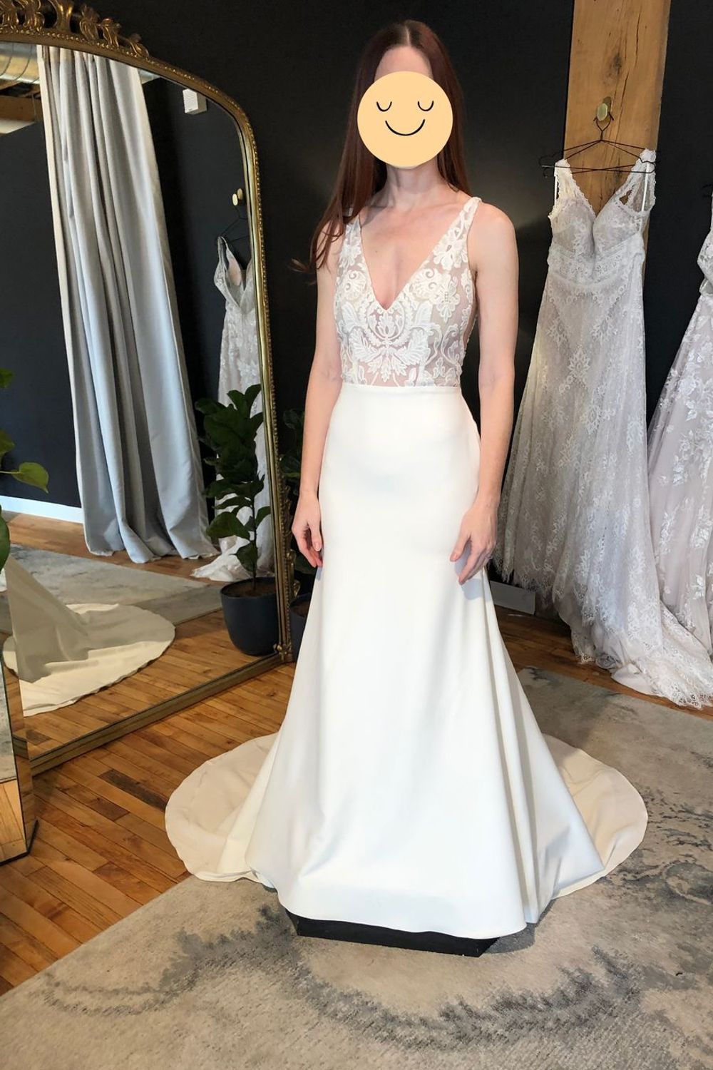 Sarah Seven's Easton: Effortless Bridal Style Under $795
