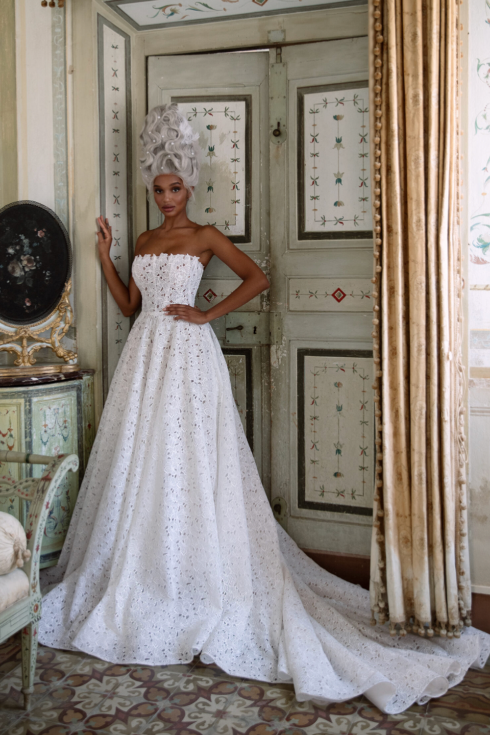 The Effortless Elegance of Tom Sebastien A-Line Gowns