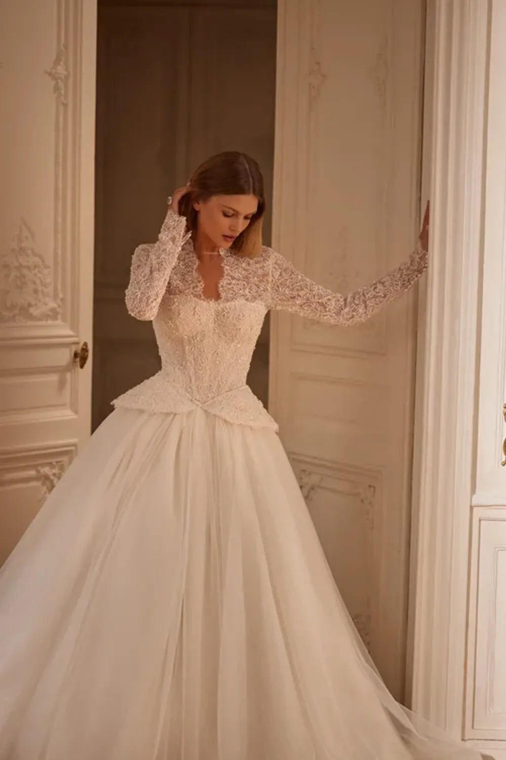 The Ethereal Romance of Luce Sposa A-Line Gowns