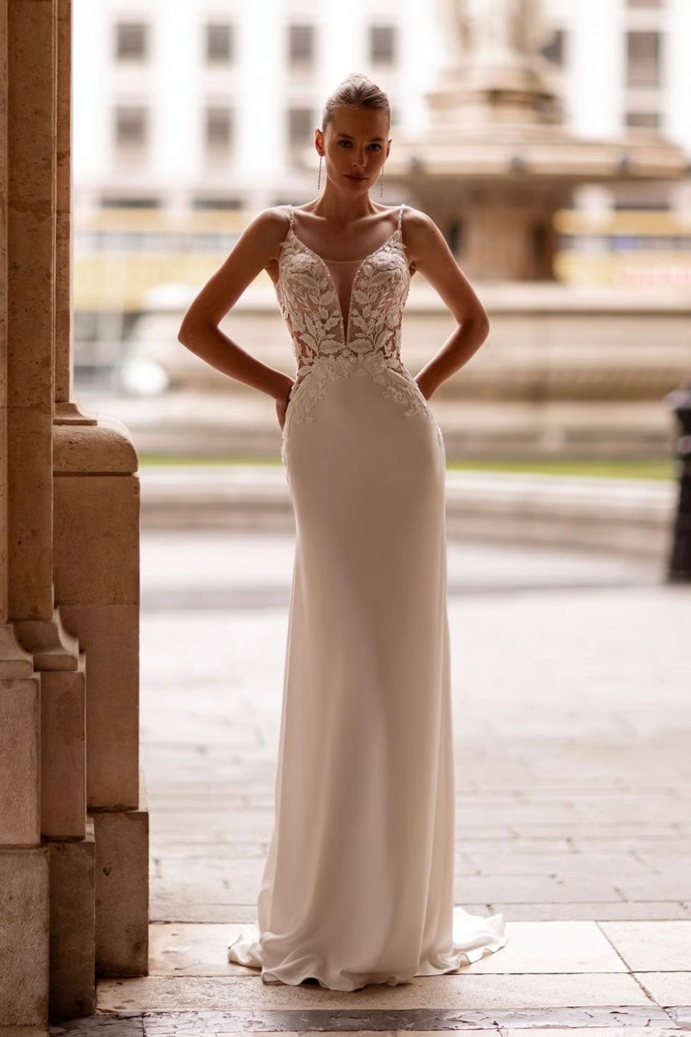 Maria Anette Under $750: A Sleek Lace Sheath Worth Every Penny