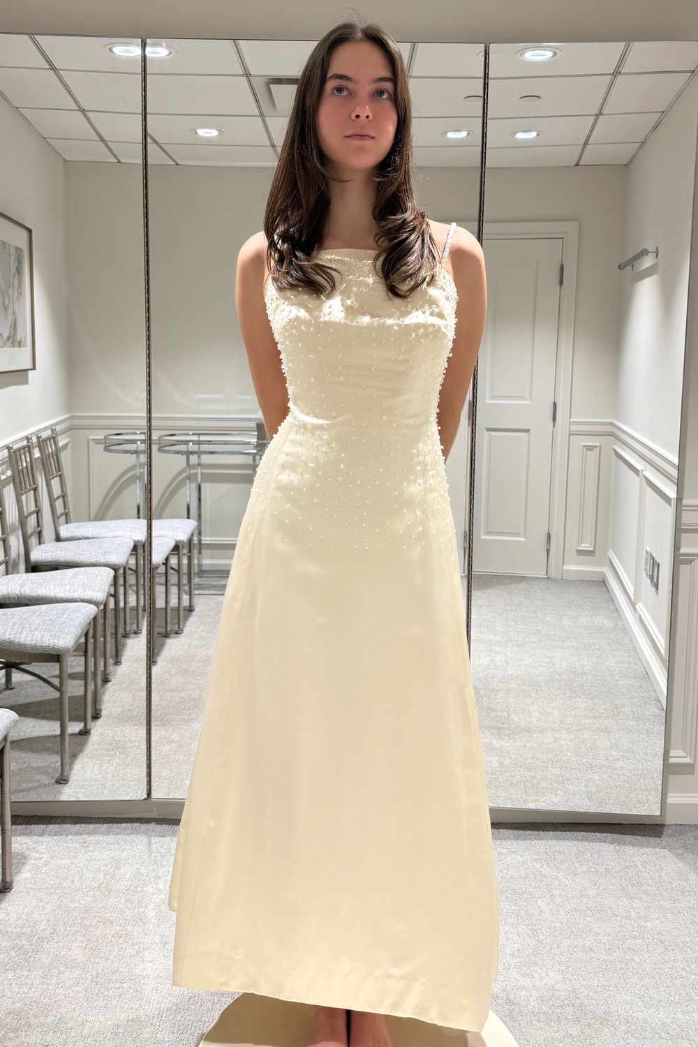 The Art of Understated Elegance: Domo Adami Sheath Wedding Dresses