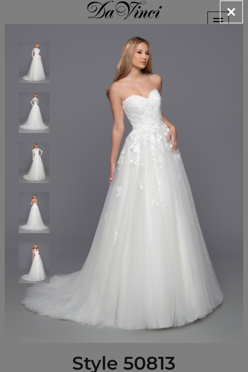 DaVinci Bridal Under $500: Timeless Design, Remarkable Value