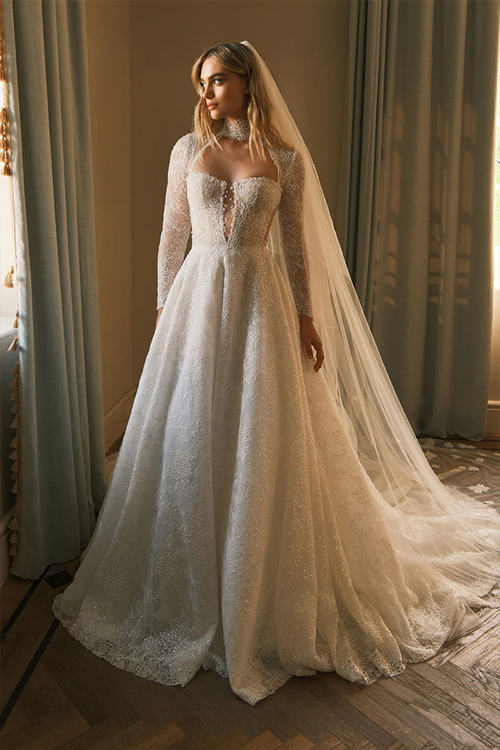 The Timeless Elegance of Long-Sleeve Wedding Dresses
