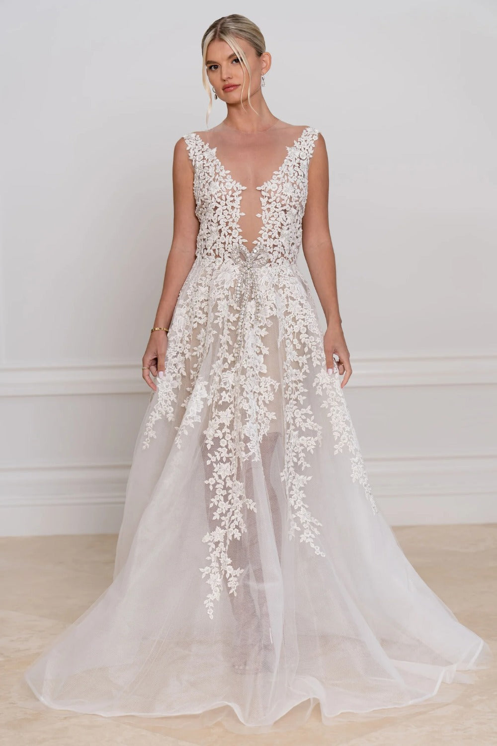 Reem Acra-Beauty Mark Gown - STYLE6020-0