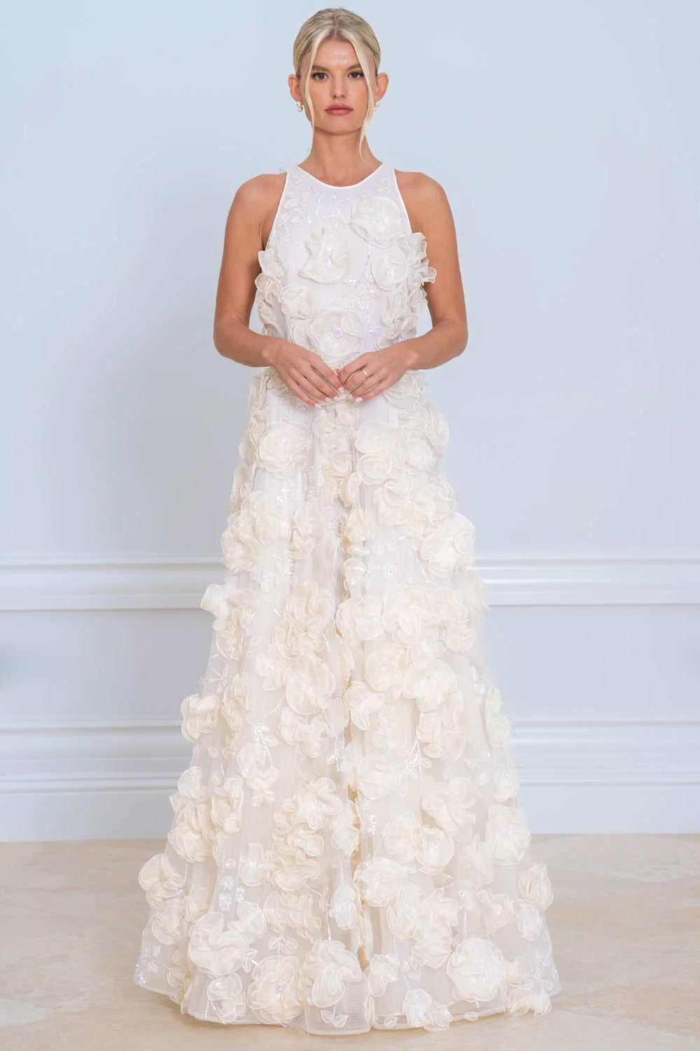 Naeem Khan-Lisse Gown - Sb23-003G-0