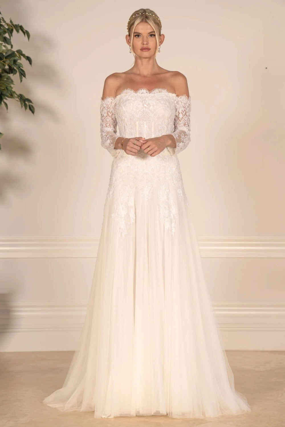 Costarellos-LOUKIA GOWN - BR23 35-0