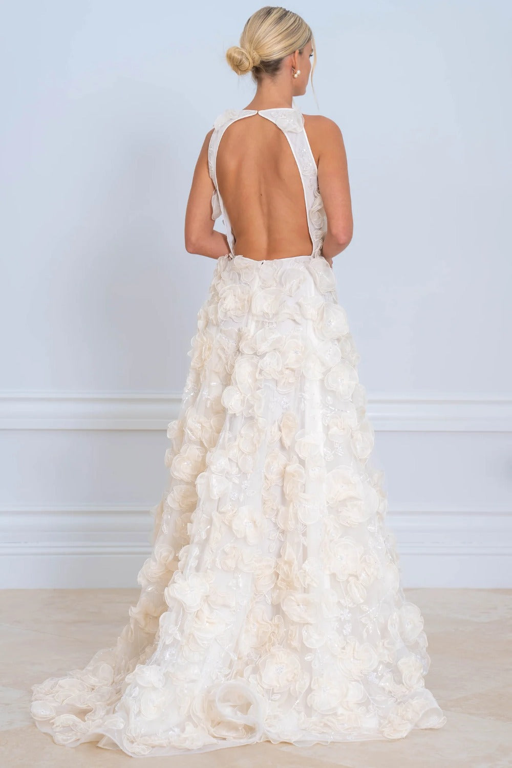 Naeem Khan-Lisse Gown - Sb23-003G-1