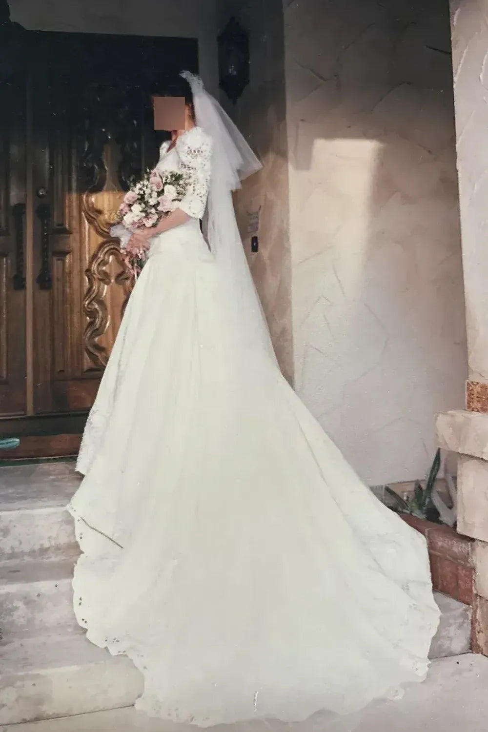 Eva Haynal Forsyth Custom with Veil and Headpiece 12