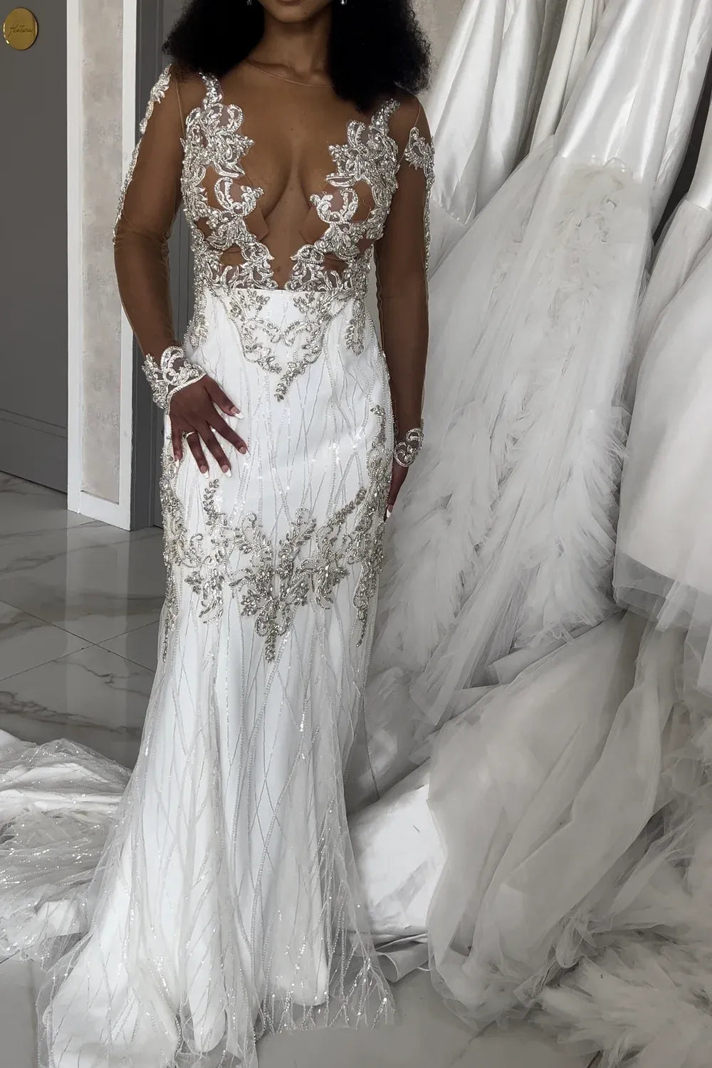Never Worn Pantora Bridal Giada Modified Wedding Dress