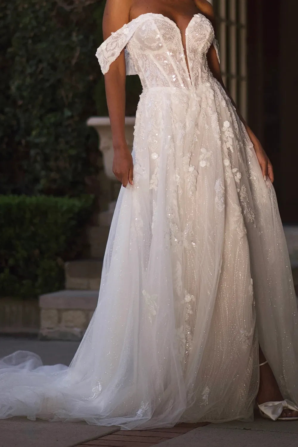 martina liana off the shoulder wedding dress Martina Liana 1764 Sample Sale