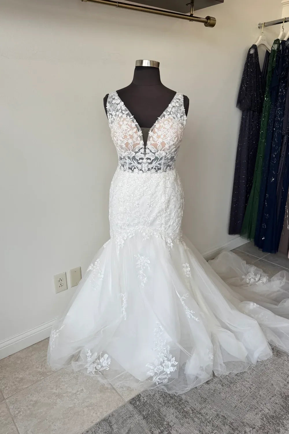 stella york mermaid dress Sample Stella York 7630 Wedding Dress