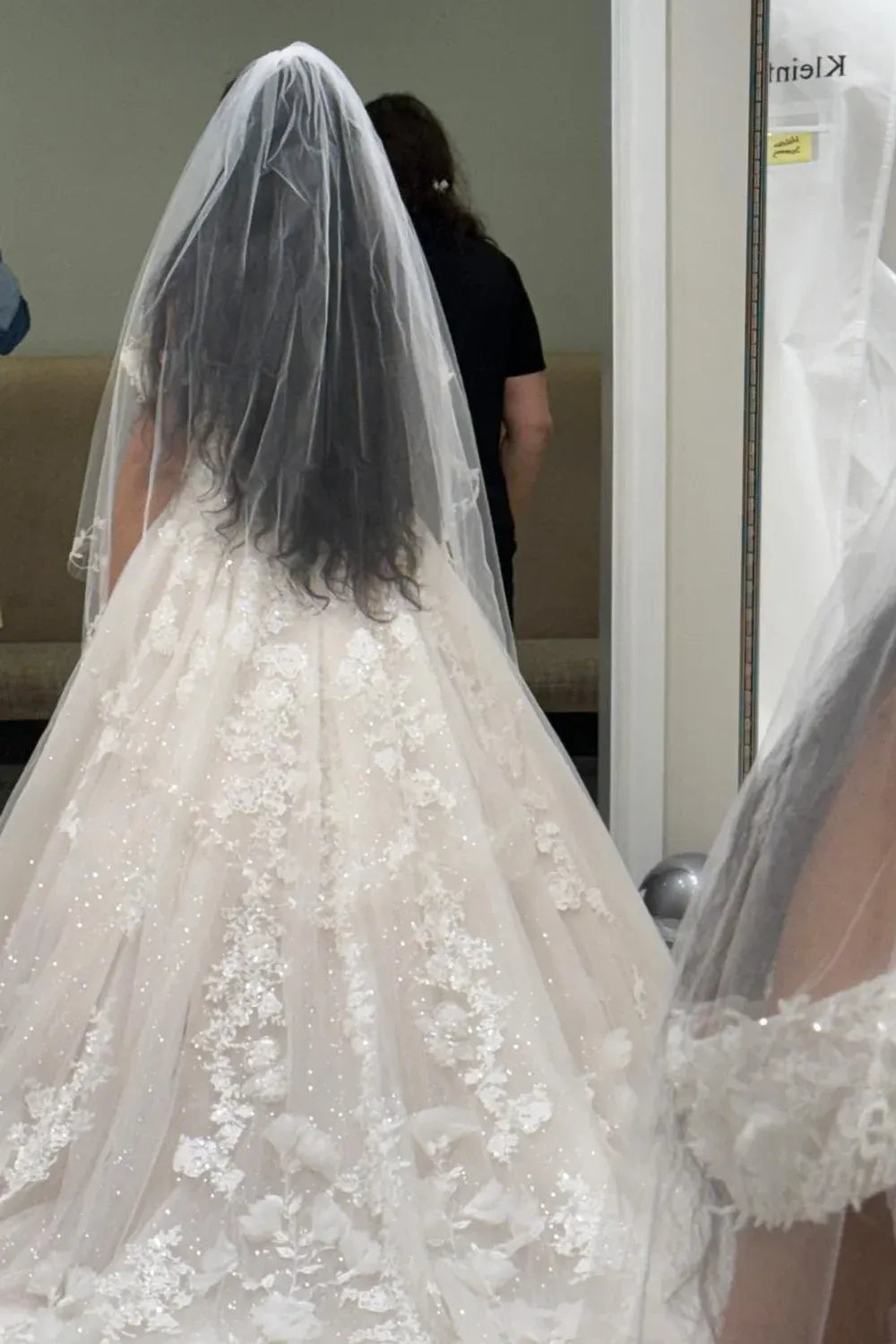 Essense of Australia D4112 with Veil and Headpiece 10