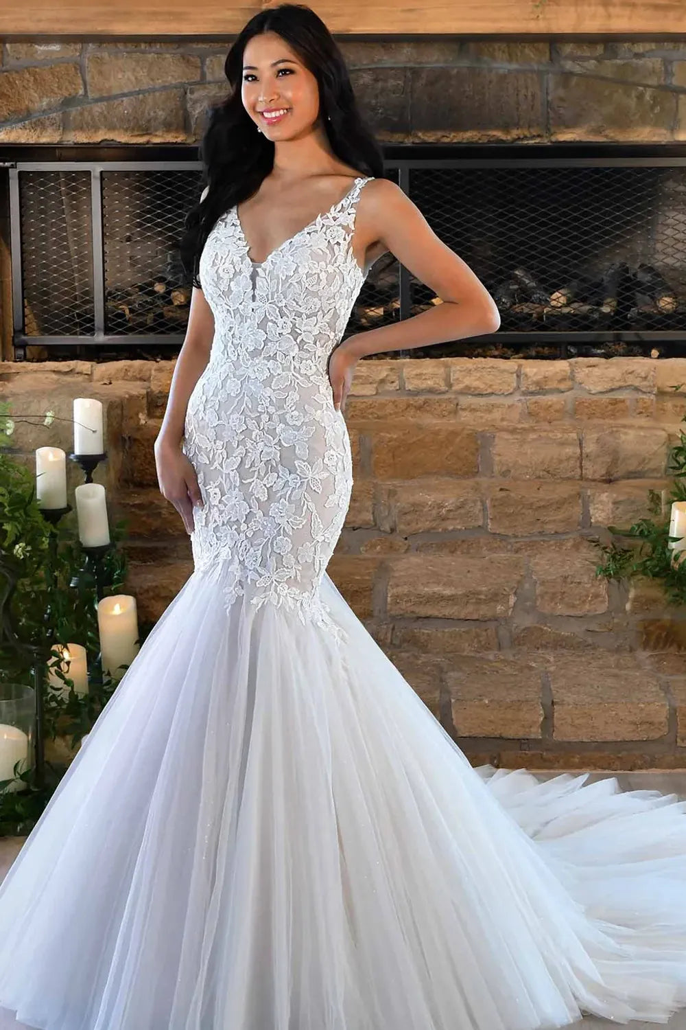 Sample Stella York 7491XS-SS Wedding Dress