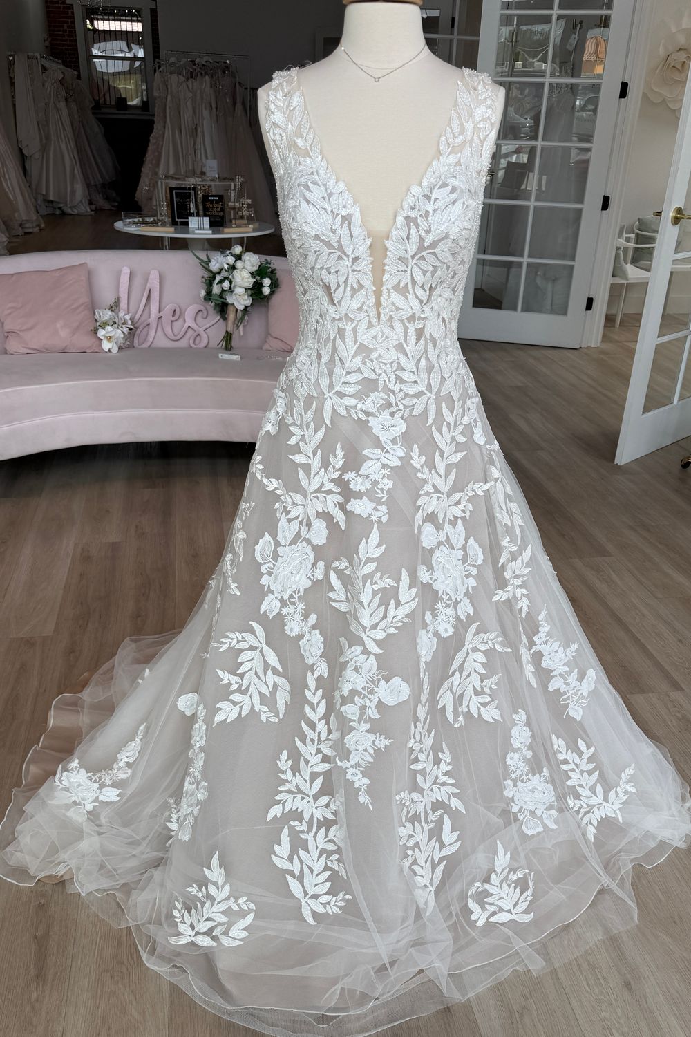 Sample Maggie Sottero Fern (22MS505) Wedding Dress