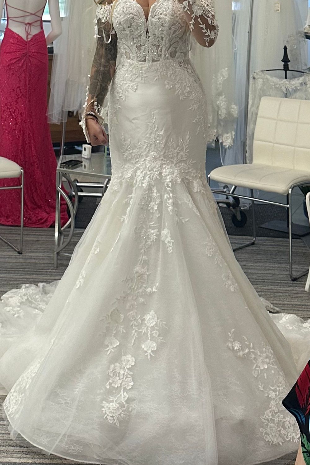 Martina Liana Mermaid Gown 4