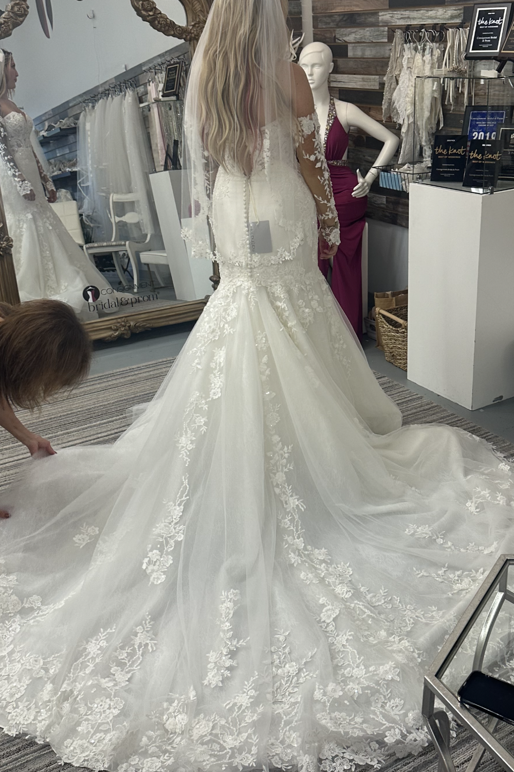 Martina Liana Mermaid Gown 3