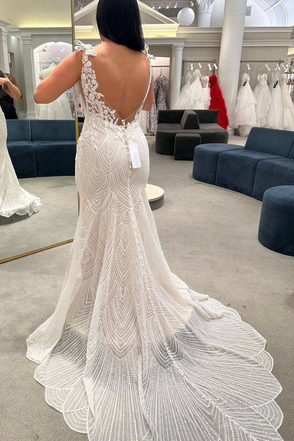 Never Worn Allure Couture Beaded Gown C635 Wedding Dress Never Worn Allure Couture Beaded Gown C635 Wedding Dress