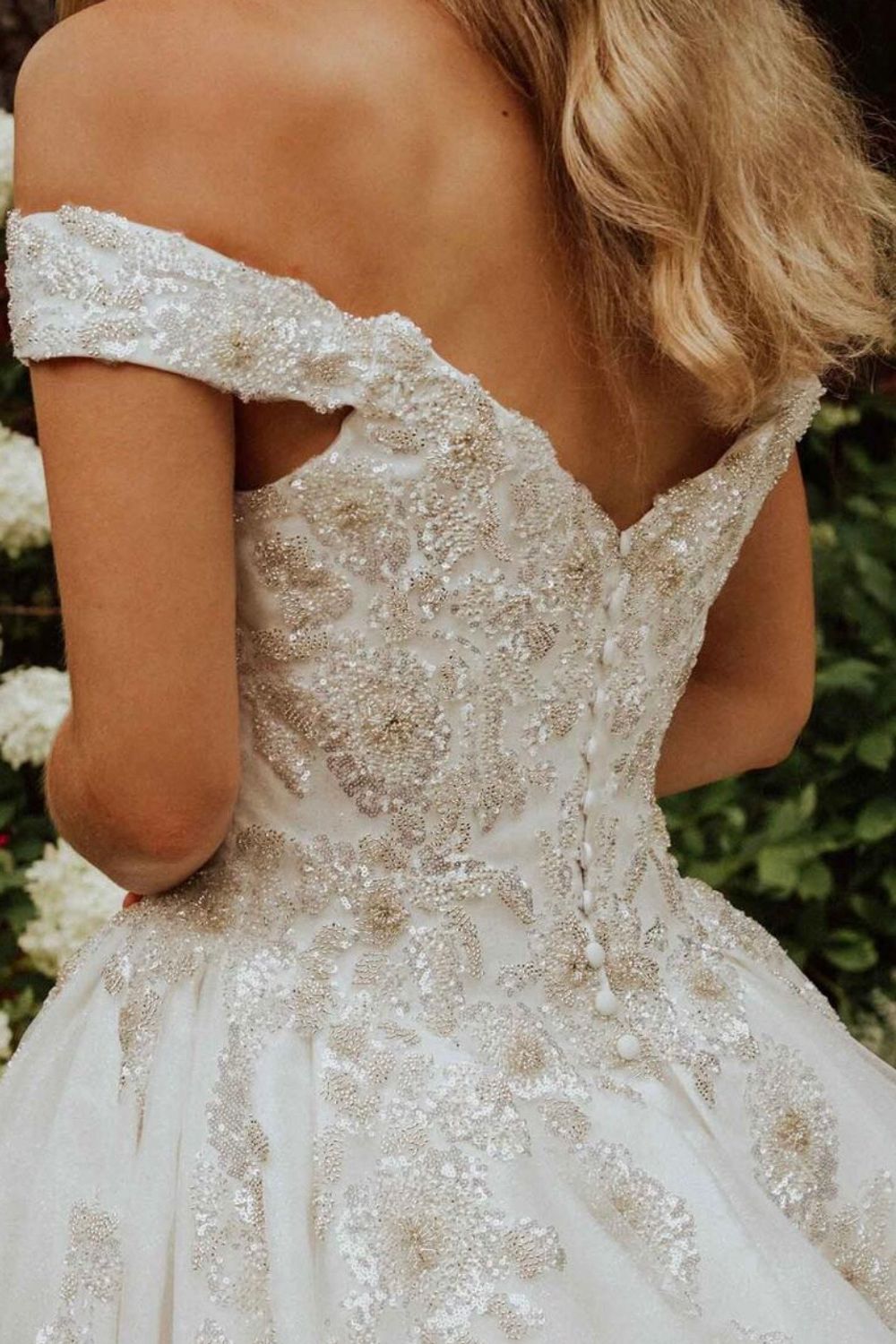 Essense of Australia Sparkling Off-Shoulder Ballgown 3