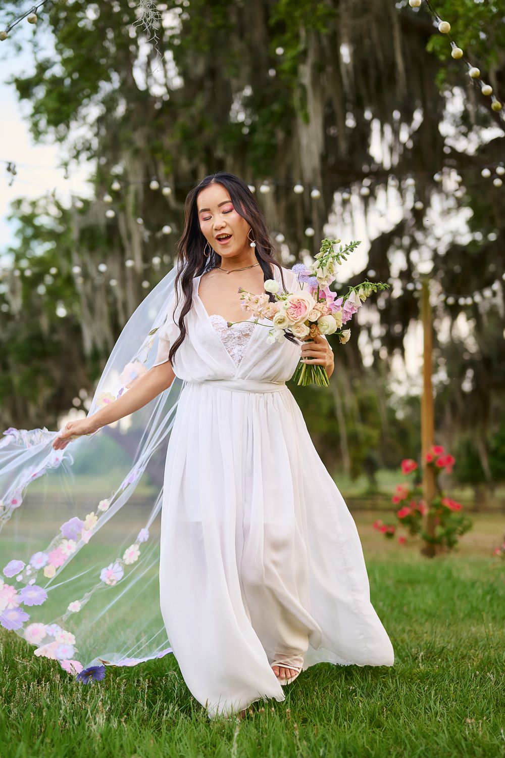 Desiree Marie Design 3D Spring Veil 3