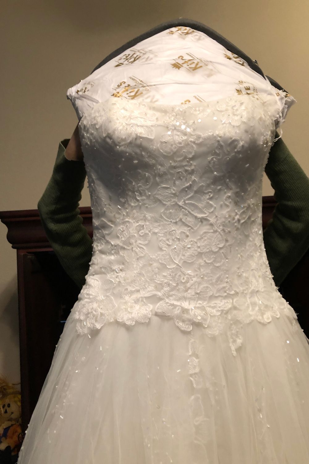 Wtoo by Watters Wtoo Brides strapless long white gown with train 2