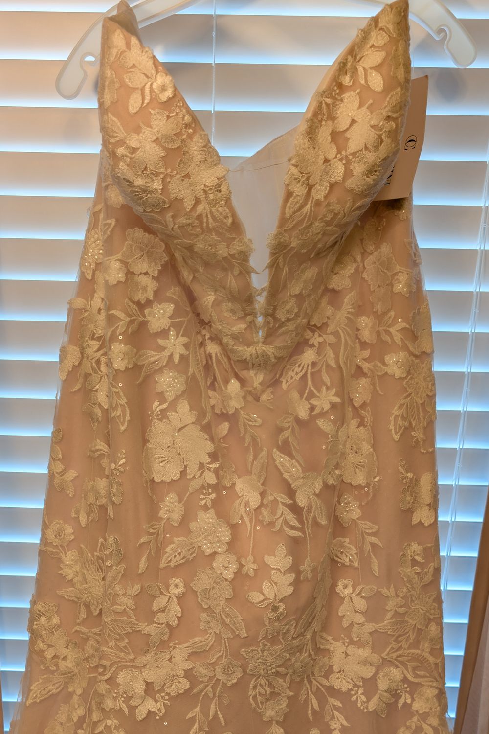 Oleg Cassini Lace Applique Dress 3