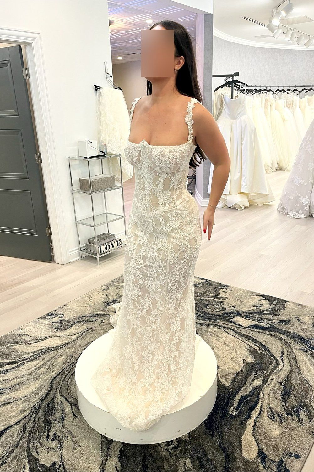 Galia Lahav Anais with Overskirt and Veil 7