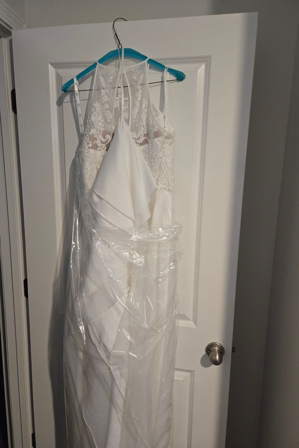 Used David's Bridal None Wedding Dress