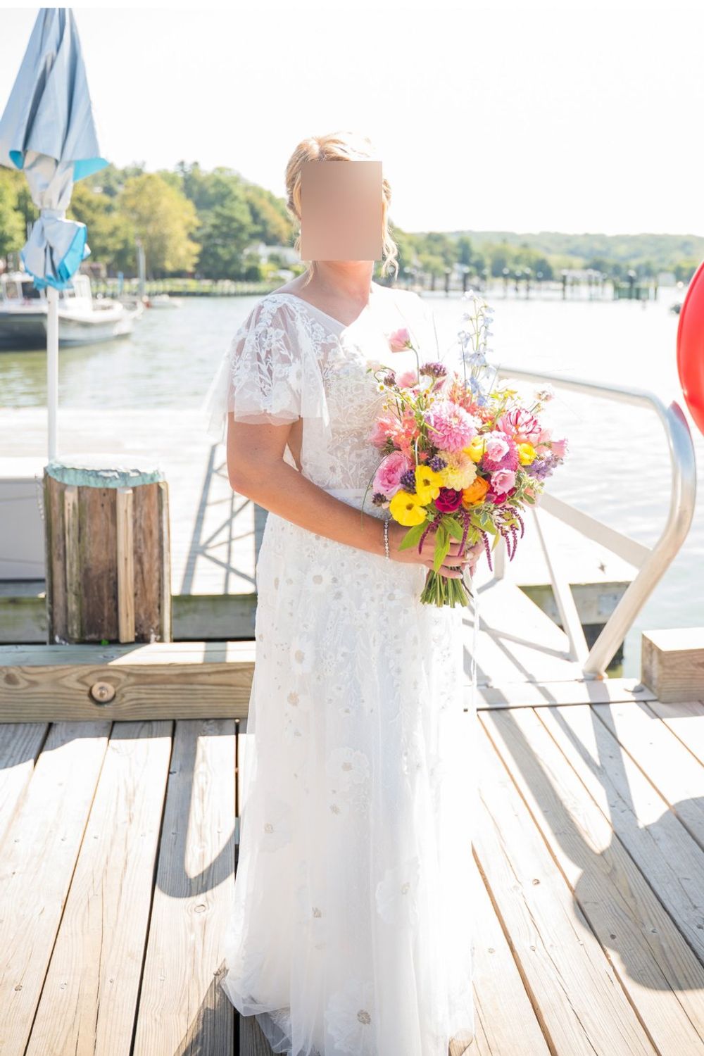 Watters Willowby 50710 Finley Flutter Sleeve Open Back 0