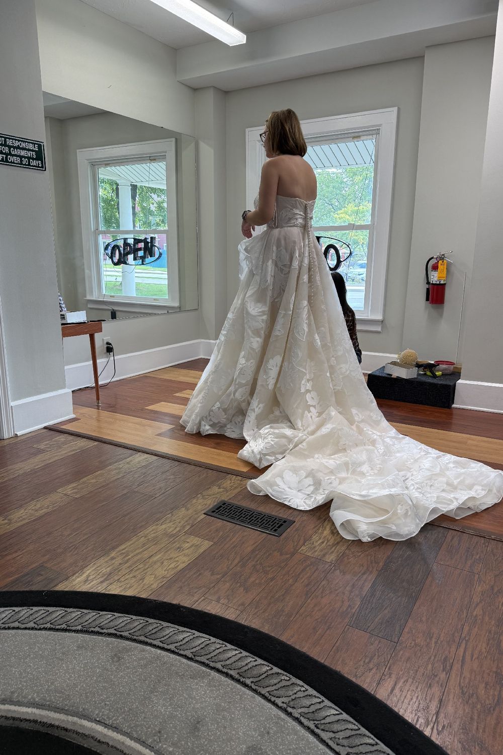 Martina Liana Luxe Wedding dress - ballgown; size 14 2