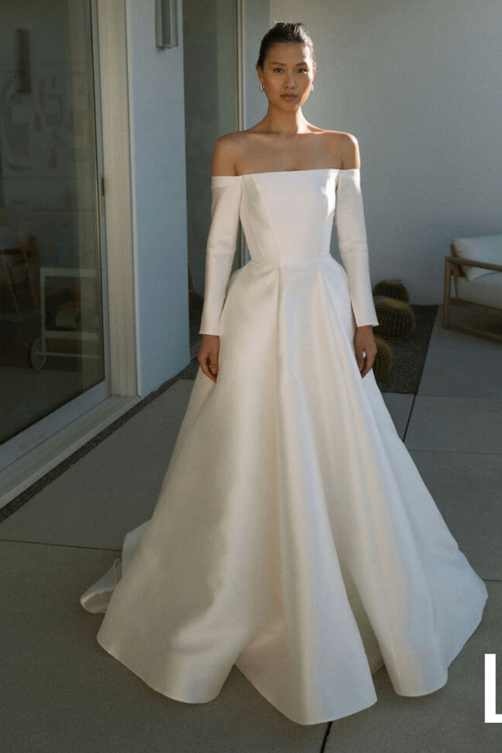 Sample Sarah Seven Lee Wedding Dress