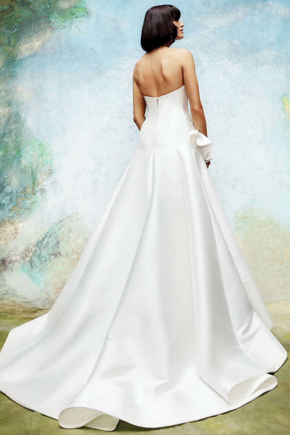Viktor & Rolf STRAPLESS MIKADO WRAP DRESS 1