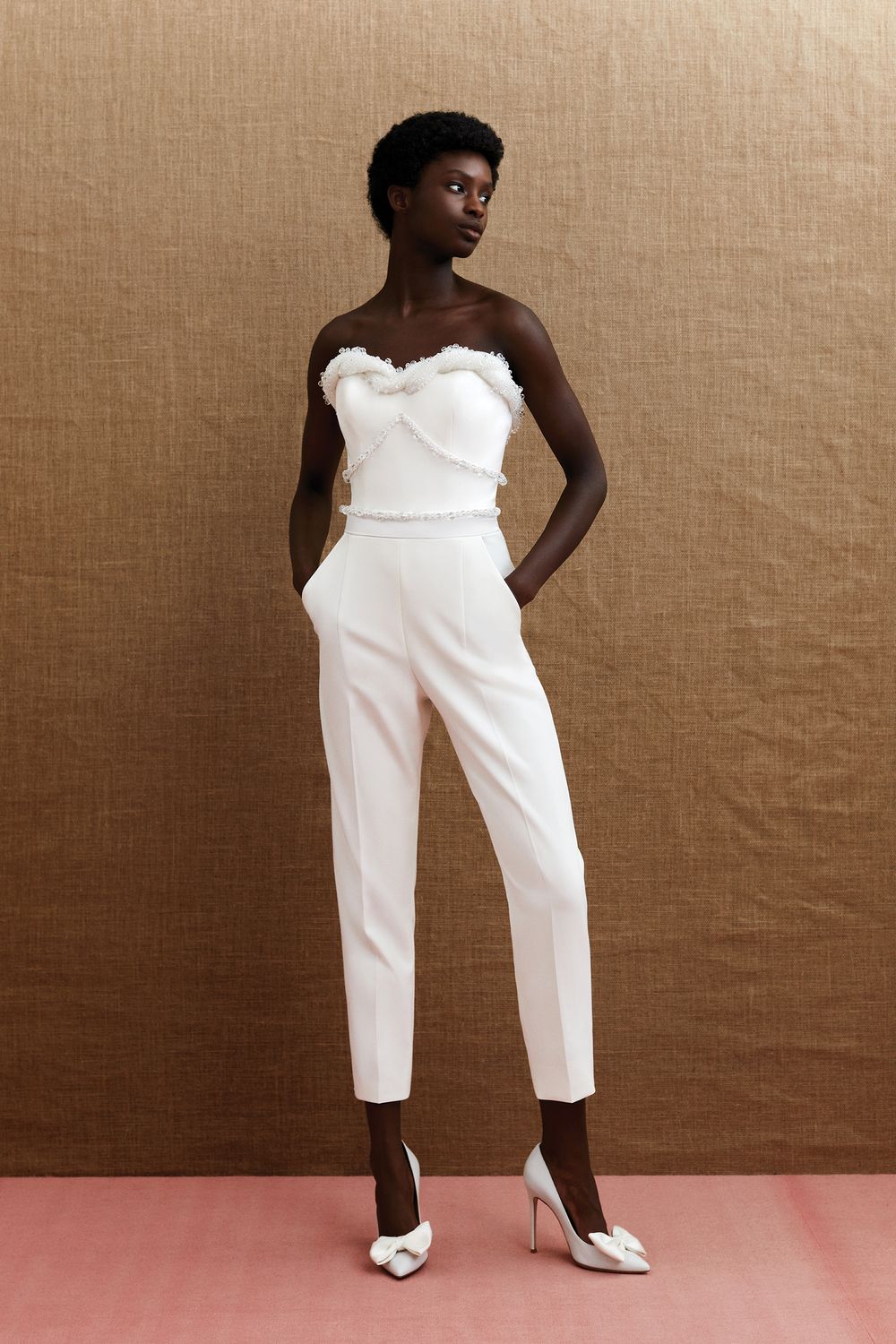 Viktor & Rolf CRYSTAL SWEETHEART JUMPSUIT 0