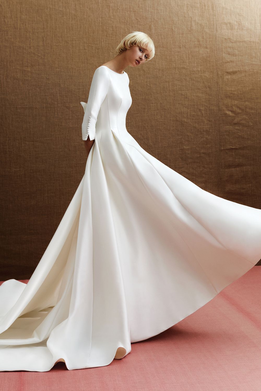 Viktor & Rolf WATTEU BOATNECK GOWN 0