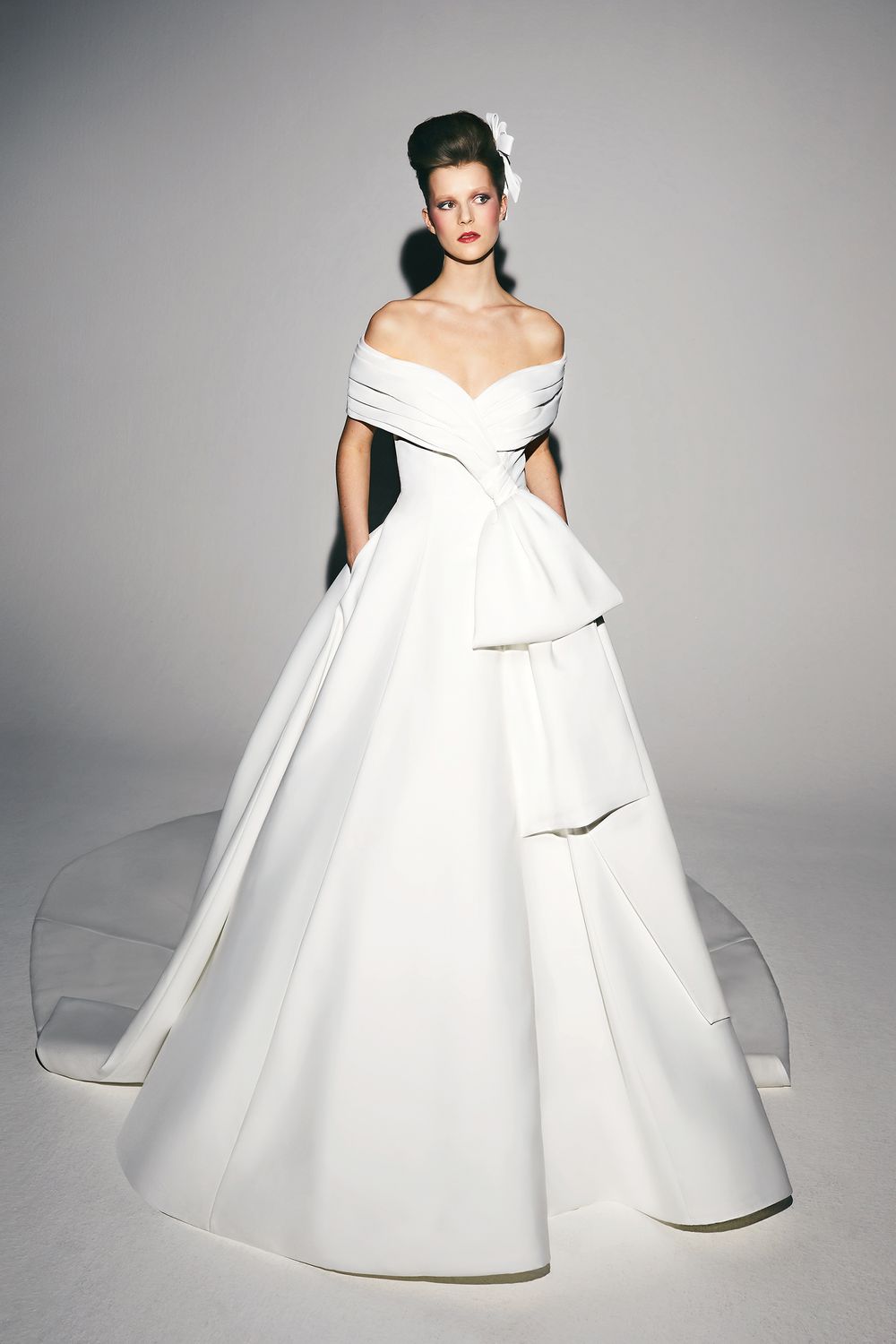 Viktor & Rolf WATTEU BOATNECK GOWN 0