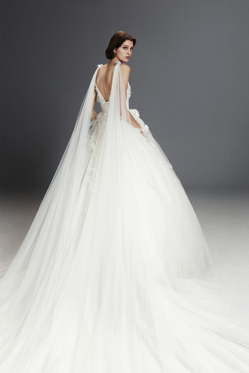 Viktor & Rolf FAIRY TALE FLOWERS TULLE GOWN 1