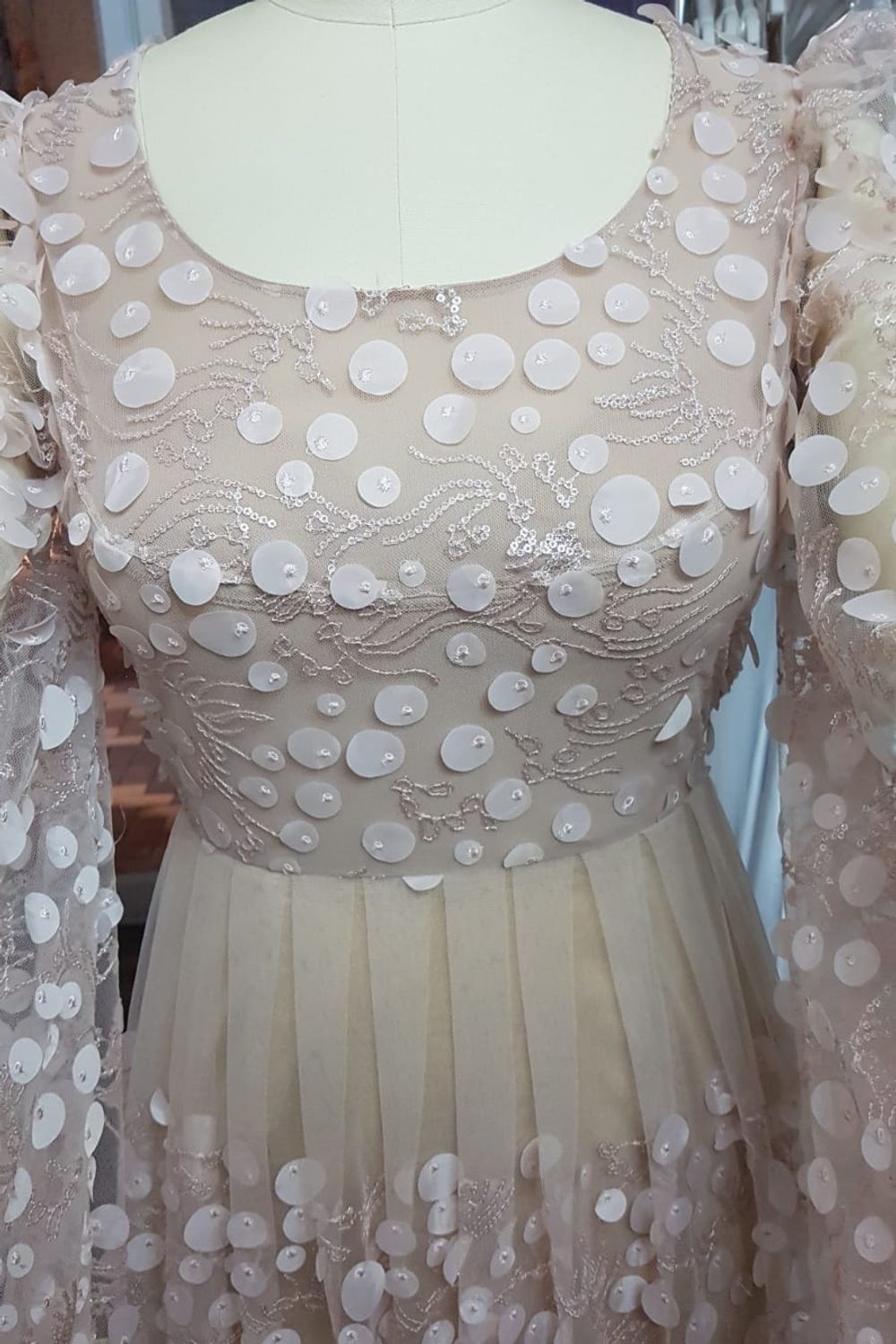 Eti Brener Non Traditional Wedding Dress With Color 5