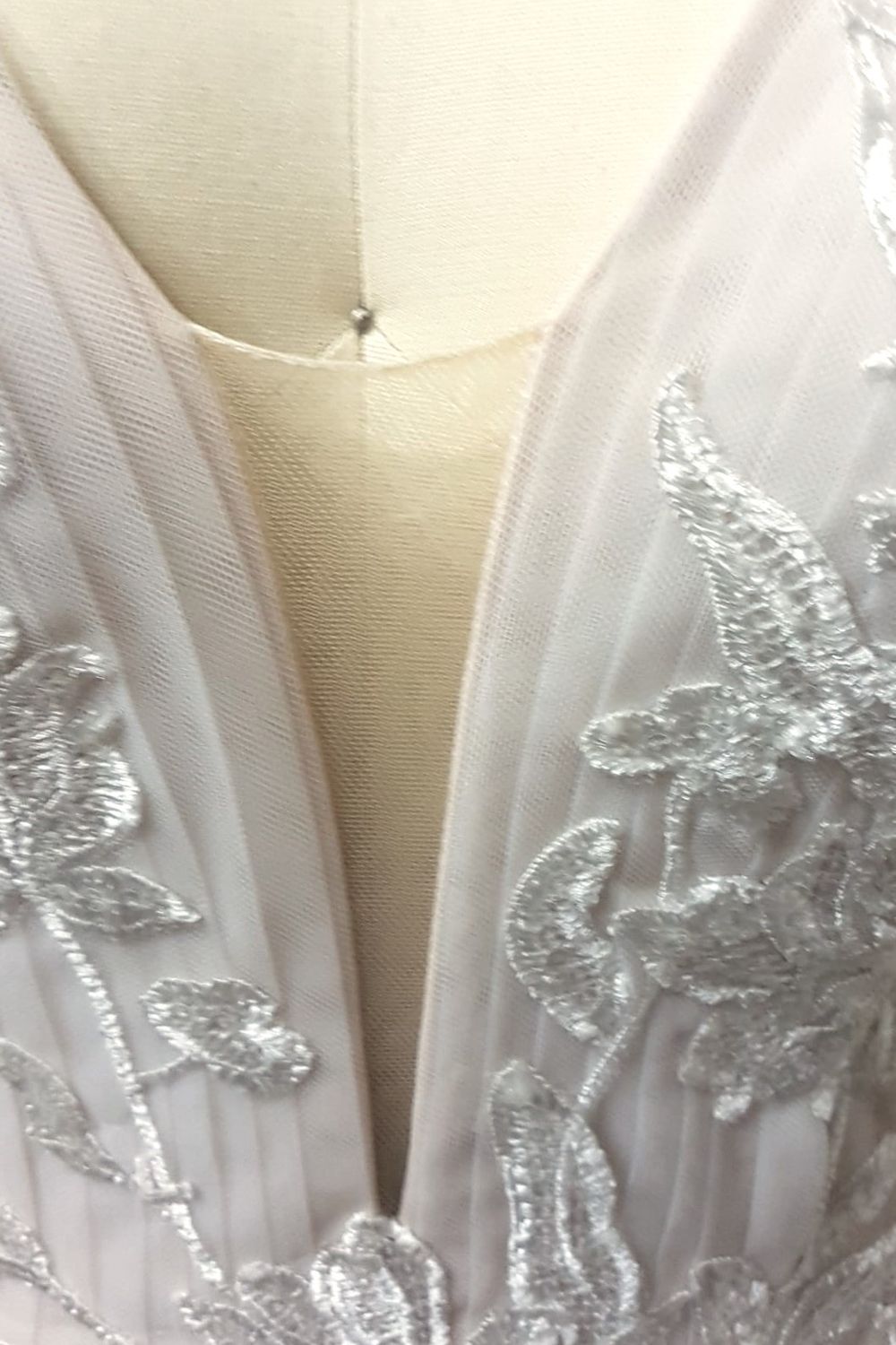 Eti Brener Romantic Lace Bridal Gown with Long Train 2