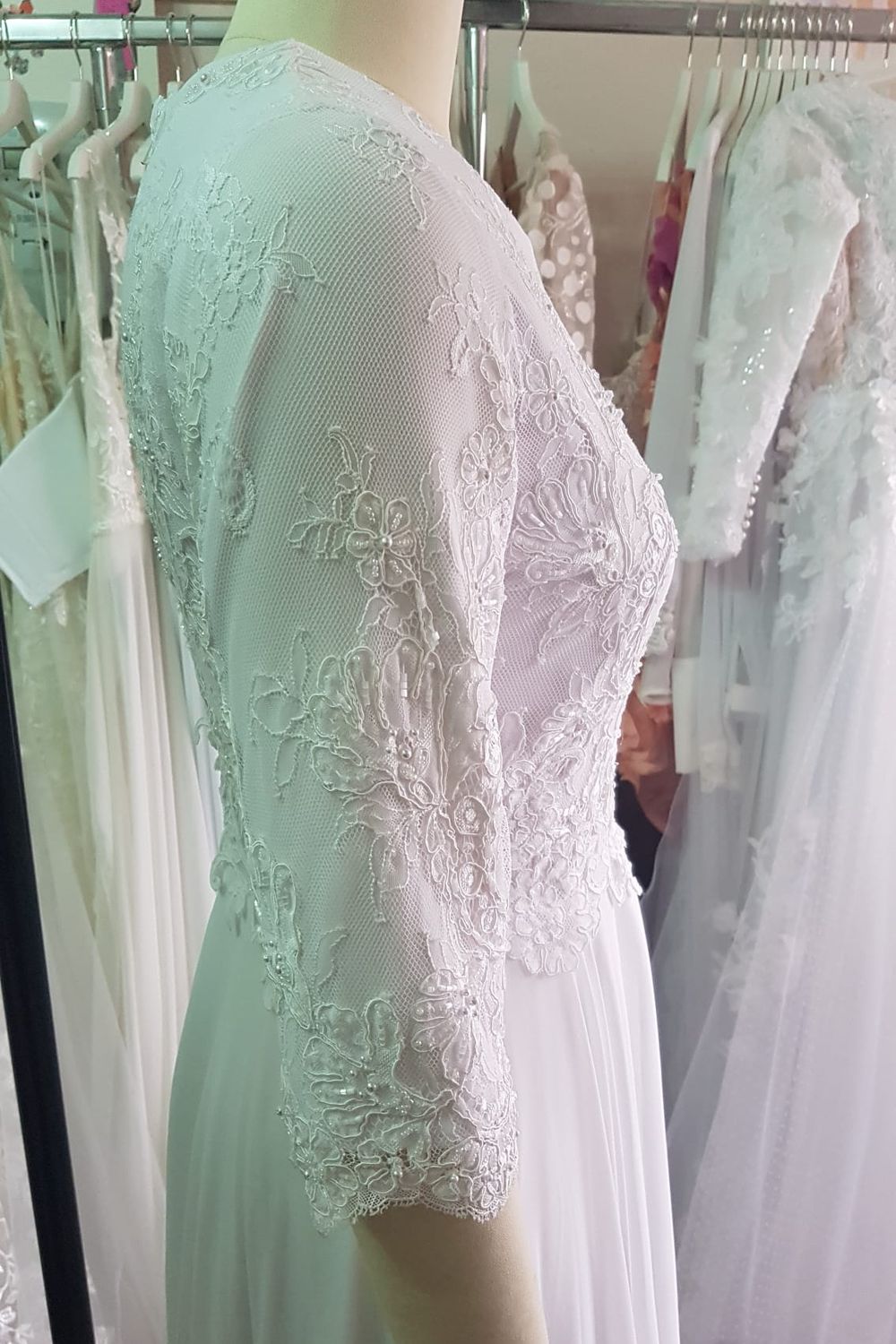 Eti Brener Romantic Classic A-Line Bridal Gown 3