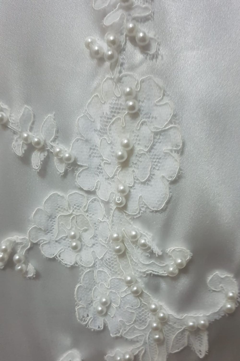 Eti Brener Elegant White Satin Gown 3