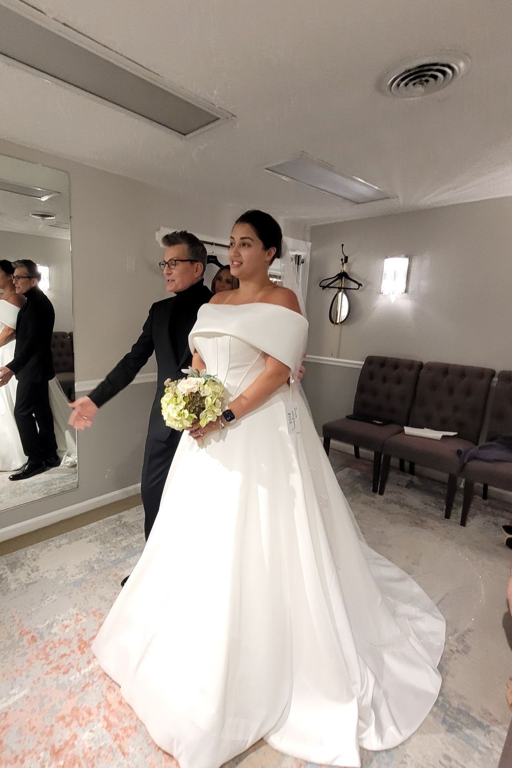 Randy Fenoli Idonna with Detachable Wrap 12