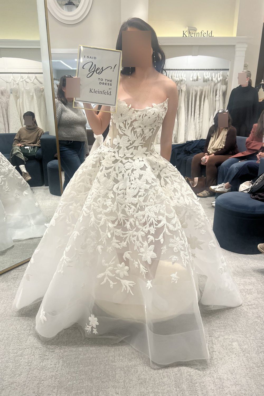 Never Worn Nicole and Felicia NF109 Wedding Dress