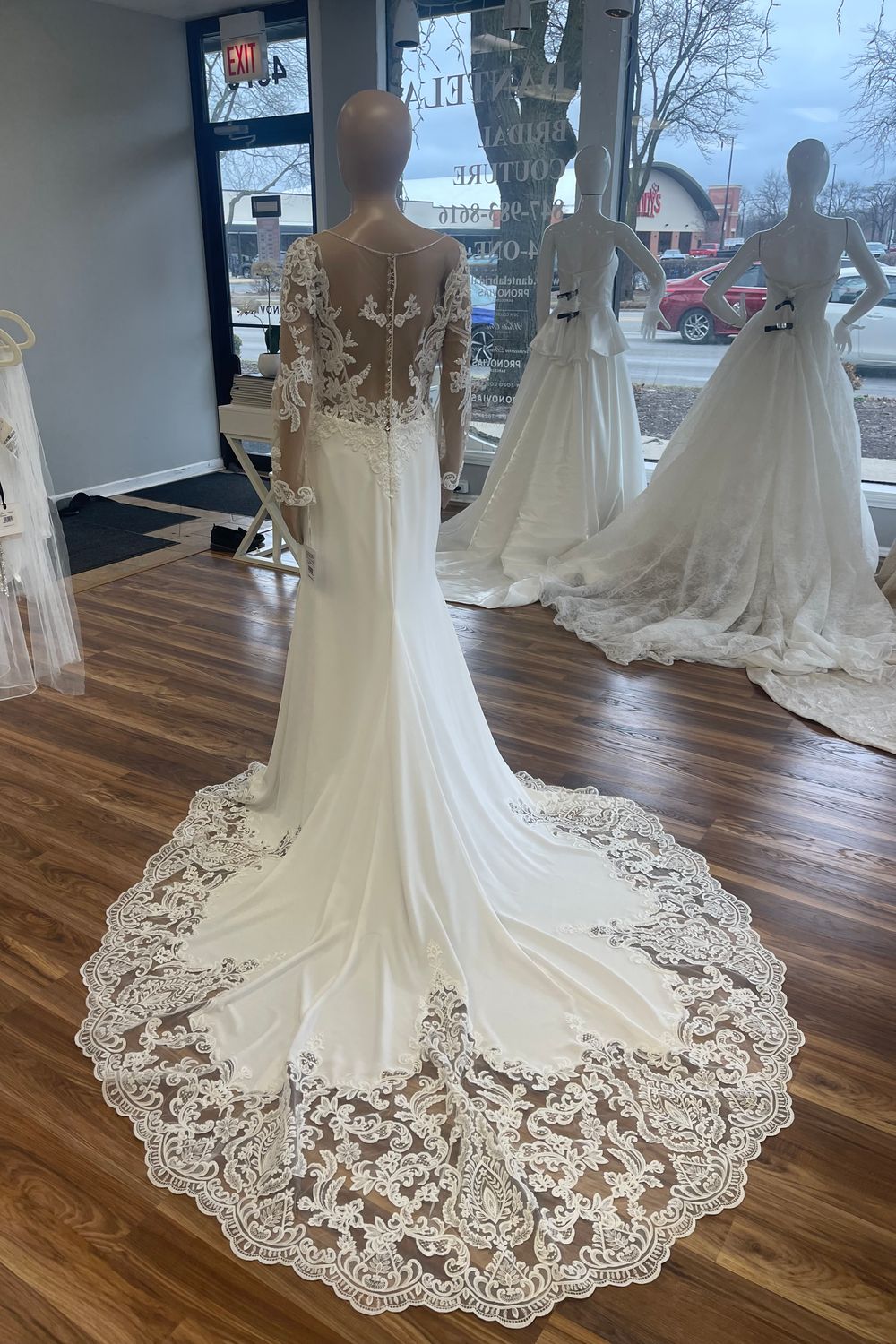 Pronovias ERANDI long sleeves 7
