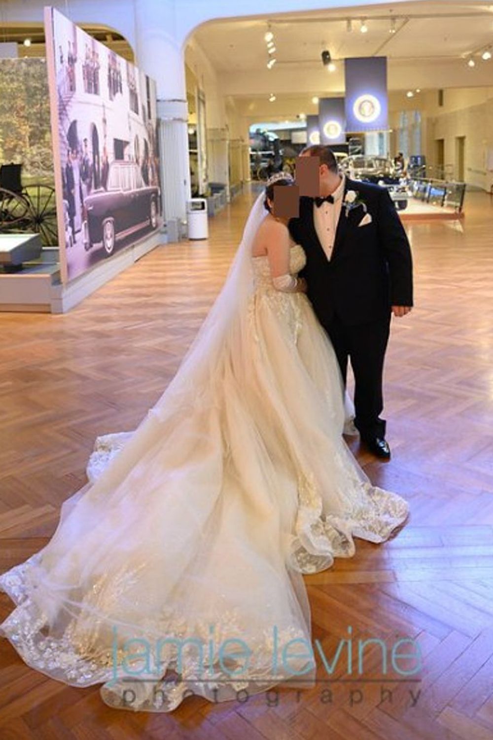 Allure Bridals DP251AURORA + Veil 12