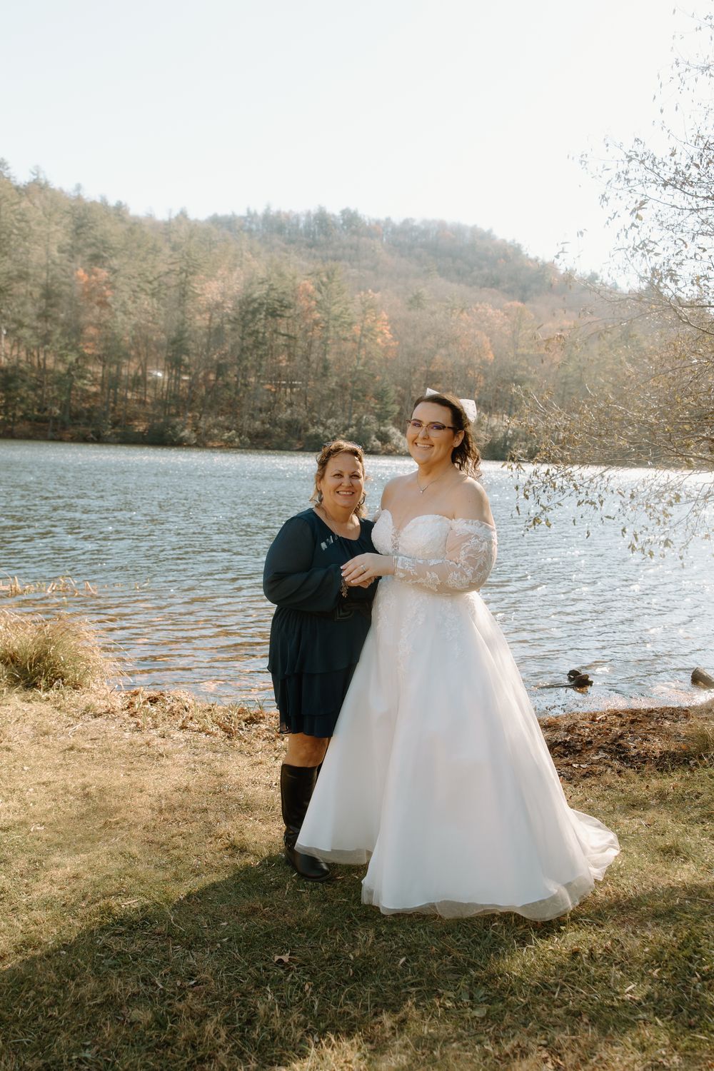 David's Bridal Off the Shoulder Tulle Ball Gown 3