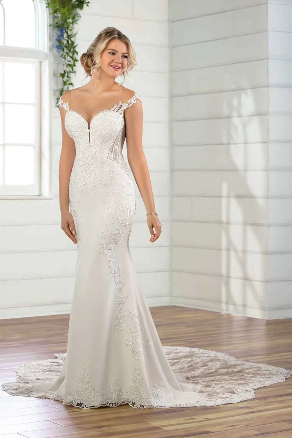 essense of australia mermaid dress Essense of Australia D2849