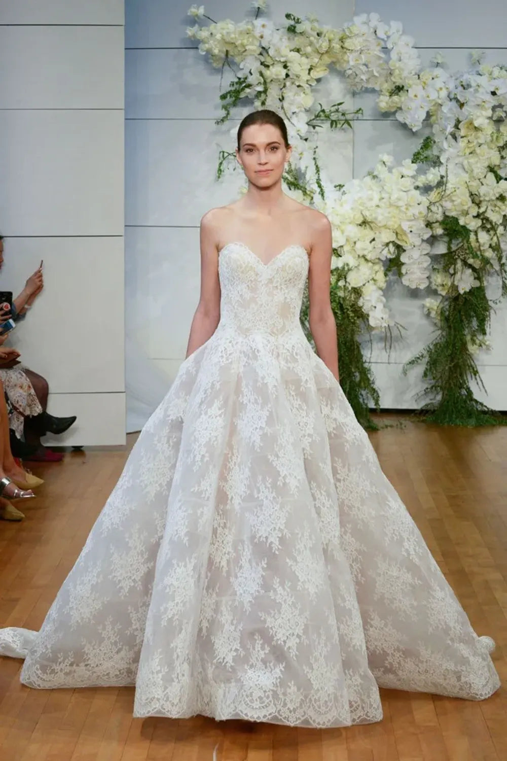 Monique Lhuillier Alexandra with Veil 7