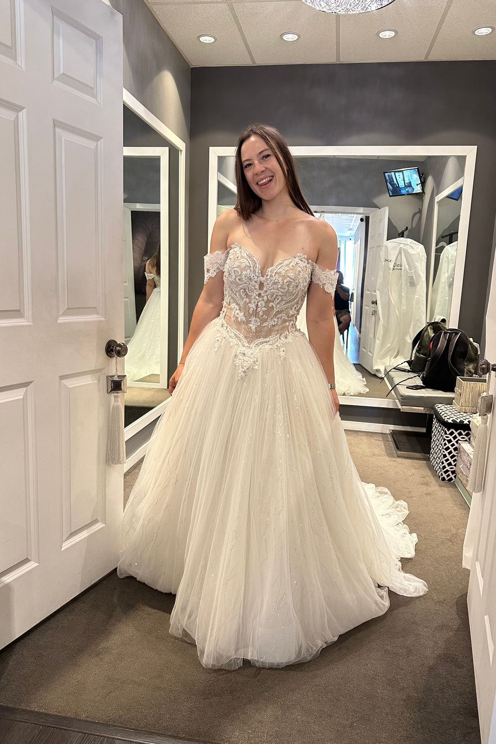 Used Randy Fenoli Antoinette Wedding Dress