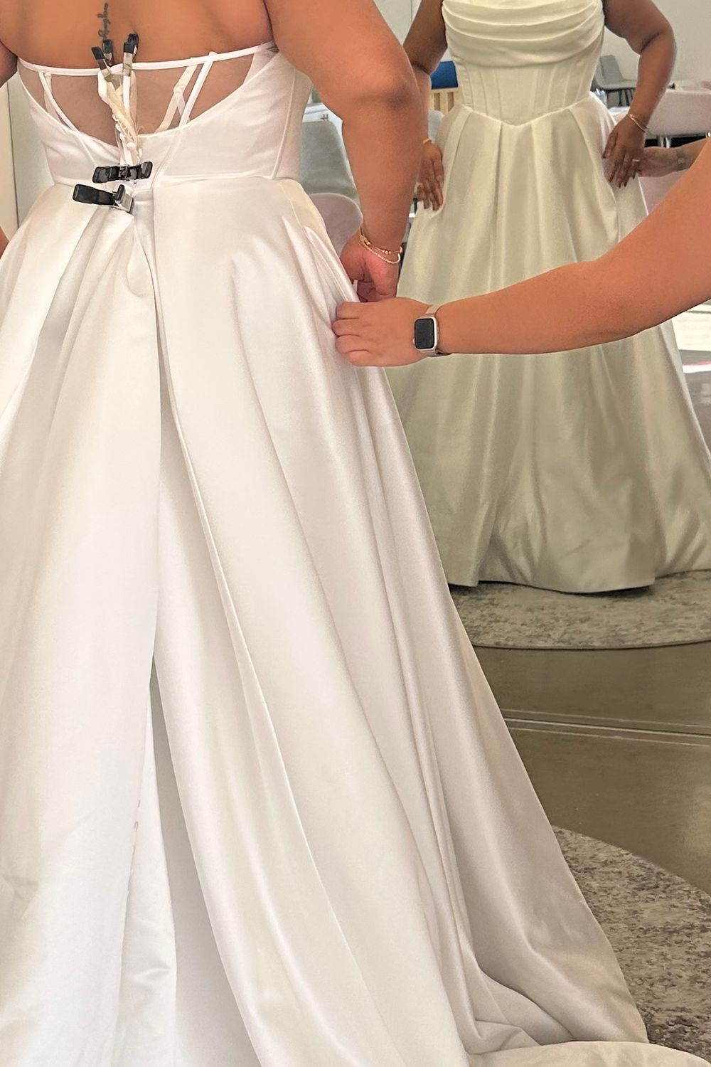 Brilliant Bridal LV3221 Satin Ivory 20-6650PL 2